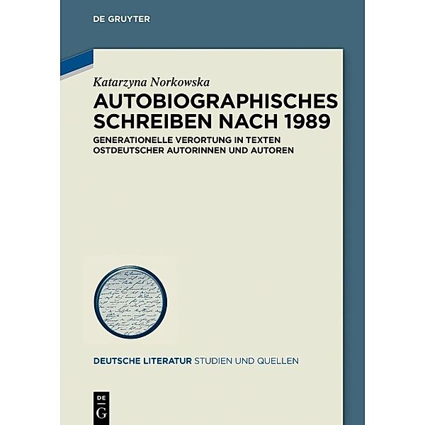 Autobiographisches Schreiben nach 1989, Katarzyna Norkowska