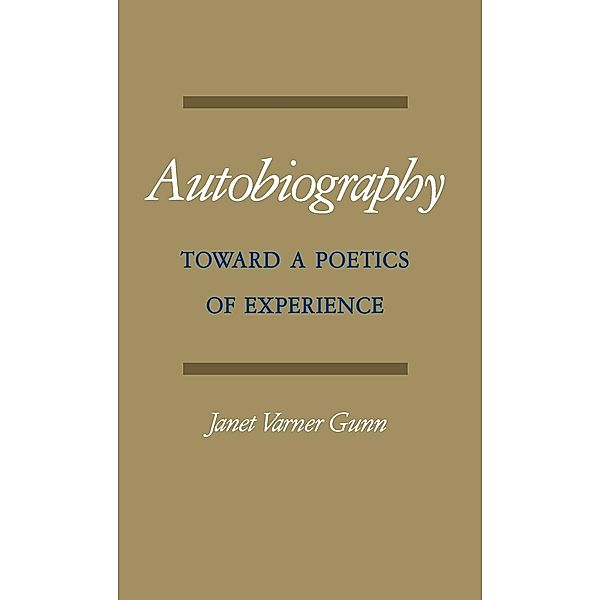 Autobiography, Janet Varner Gunn