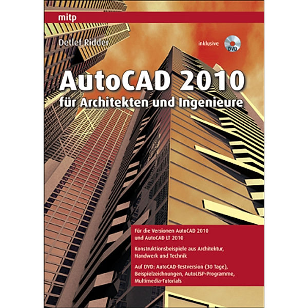 AutoCAD 2010 für Architekten und Ingenieure, m. DVD-ROM, Detlef Ridder