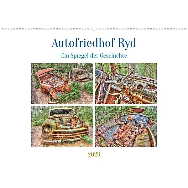 Autofriedhof Ryd (Wandkalender 2023 DIN A2 quer), Peter Härlein