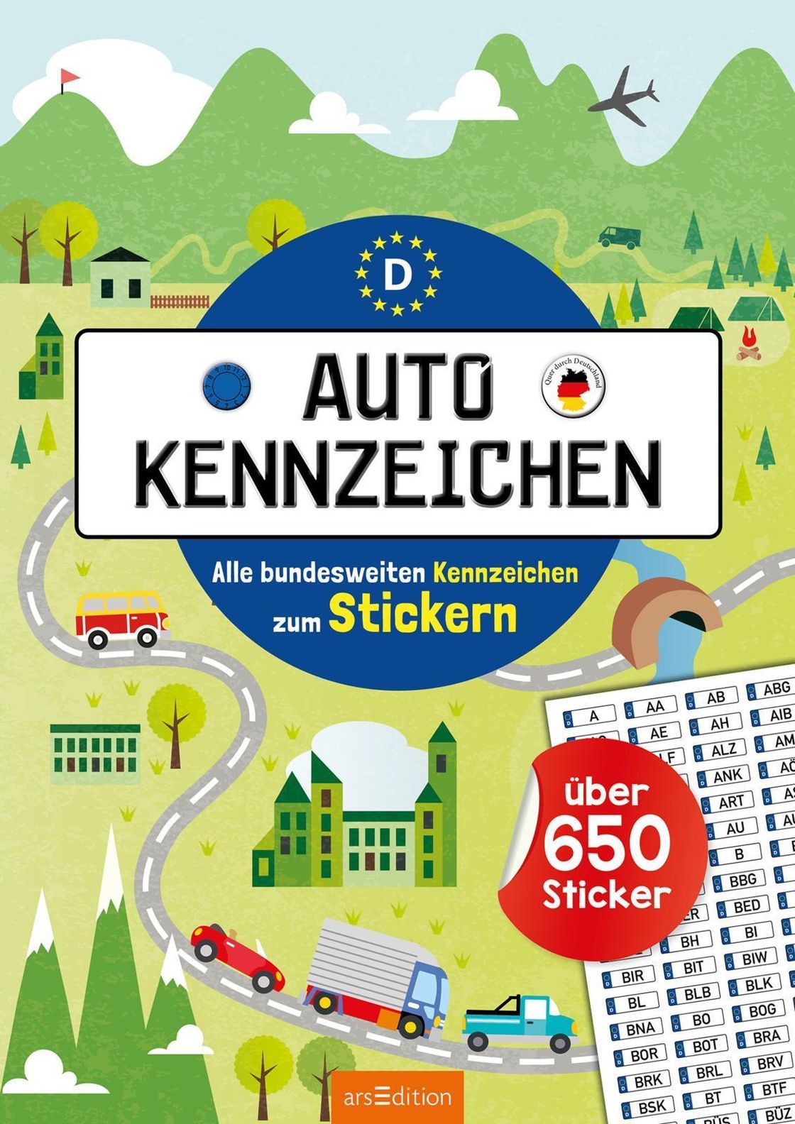 Autokennzeichen - Alle bundesweiten Kennzeichen zum Stickern | Weltbild.at
