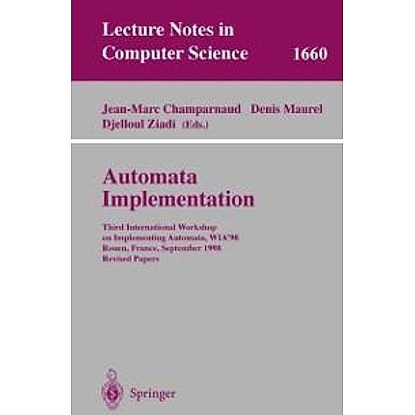 Automata Implementation / Lecture Notes in Computer Science Bd.1660