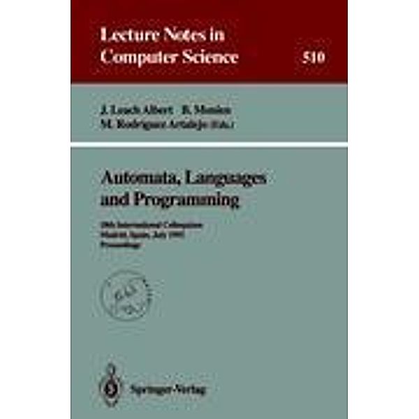 Automata, Languages and Programming