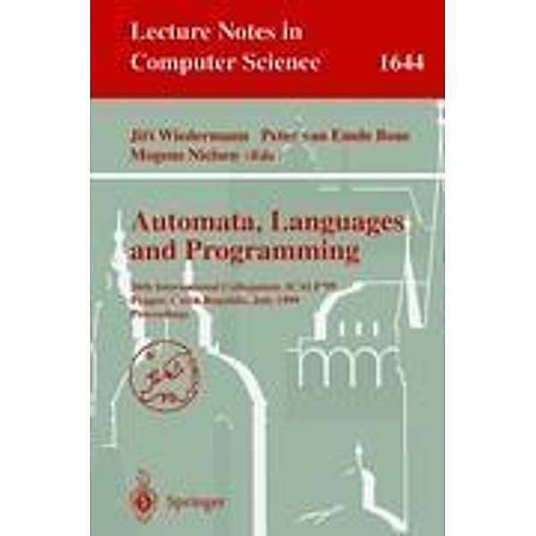 Automata, Languages and Programming