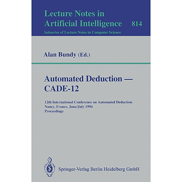 Automated Deduction - CADE-12