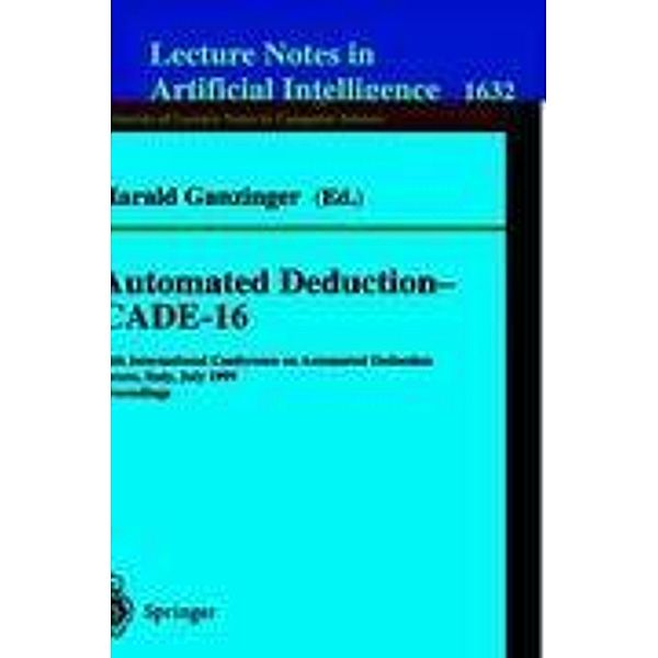 Automated Deduction - CADE-16