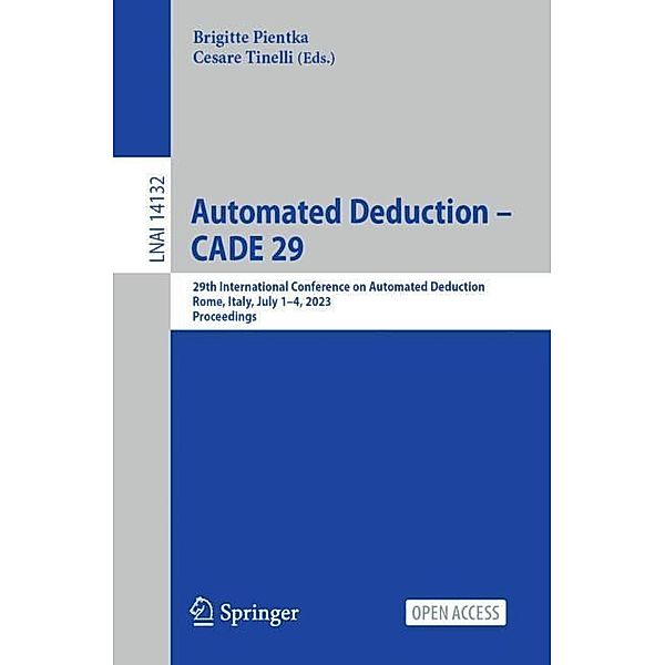 Automated Deduction - CADE 29