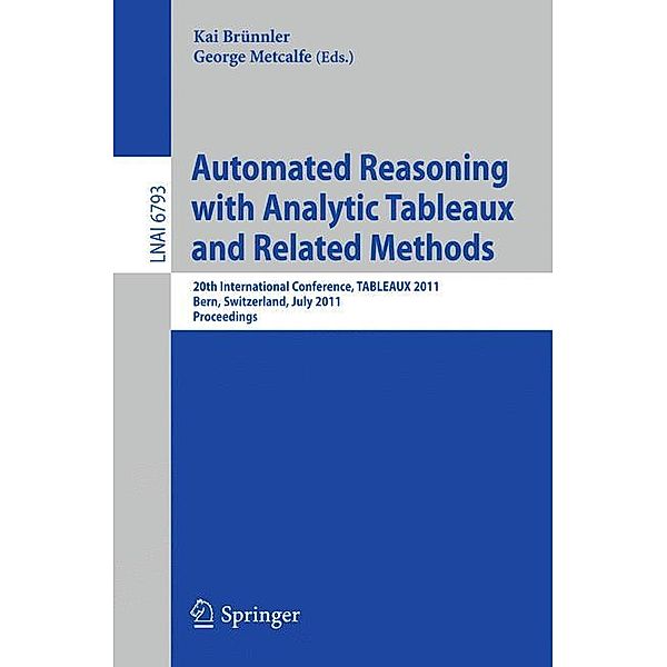 Automated Reasoning with Analytic Tableaux