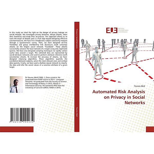 Automated Risk Analysis on Privacy in Social Networks, Younes Abid