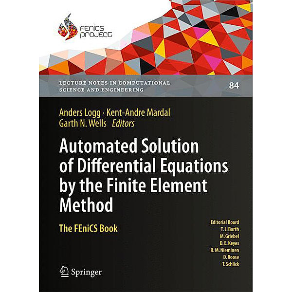 Automated Solution of Differential Equations by the Finite Element Method