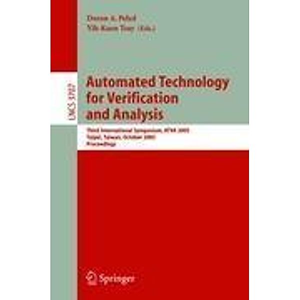 Automated Technology for Verification and Analysis