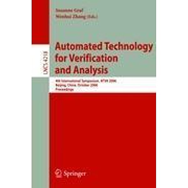 Automated Technology for Verification and Analysis