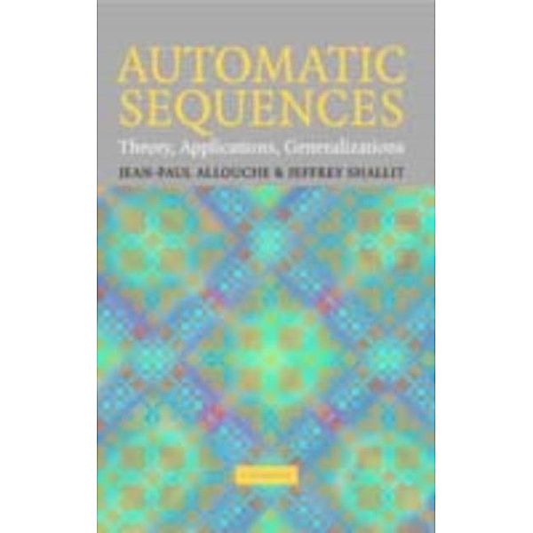 Automatic Sequences, Jean-Paul Allouche