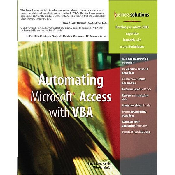 Automating Microsoft Access with VBA, Mike Gunderloy, Susan Sales Harkins