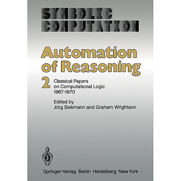 Automation of Reasoning / Symbolic Computation