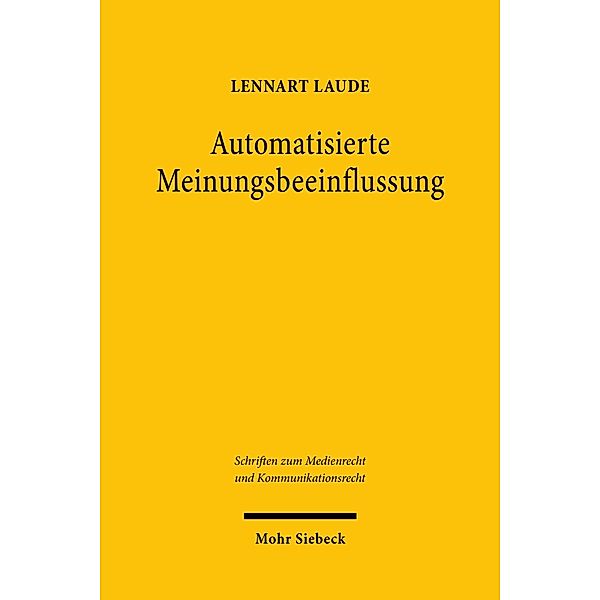 Automatisierte Meinungsbeeinflussung, Lennart Laude