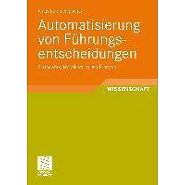 Automatisierung von Führungsentscheidungen / Entwicklung und Management von Informationssystemen und intelligenter Datenauswertung, Jonas Rommelspacher
