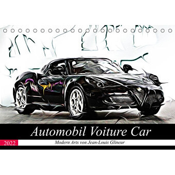 Automobil Voiture Car (Tischkalender 2022 DIN A5 quer), Jean-Louis Glineur alias DeVerviers