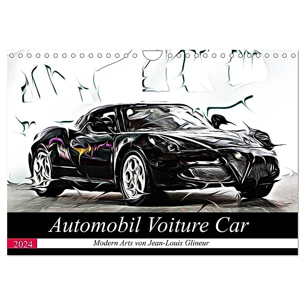 Automobil Voiture Car (Wandkalender 2024 DIN A4 quer), CALVENDO Monatskalender, Jean-Louis Glineur alias DeVerviers