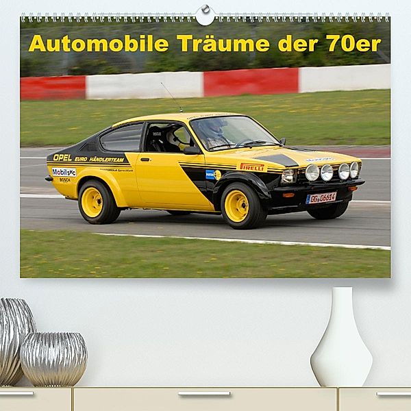 Automobile Träume der 70er (Premium, hochwertiger DIN A2 Wandkalender 2023, Kunstdruck in Hochglanz), (c)2022 by insideportugal