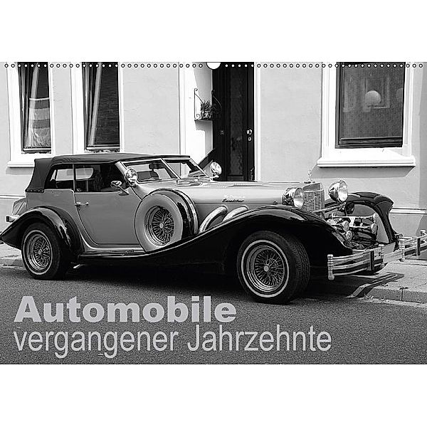 Automobile vergangener Jahrzehnte (Wandkalender 2017 DIN A2 quer), Anja Bagunk