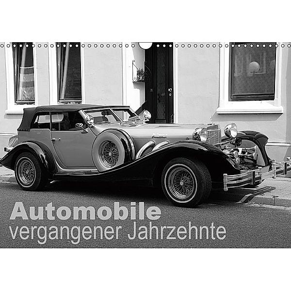 Automobile vergangener Jahrzehnte (Wandkalender 2019 DIN A3 quer), Anja Bagunk