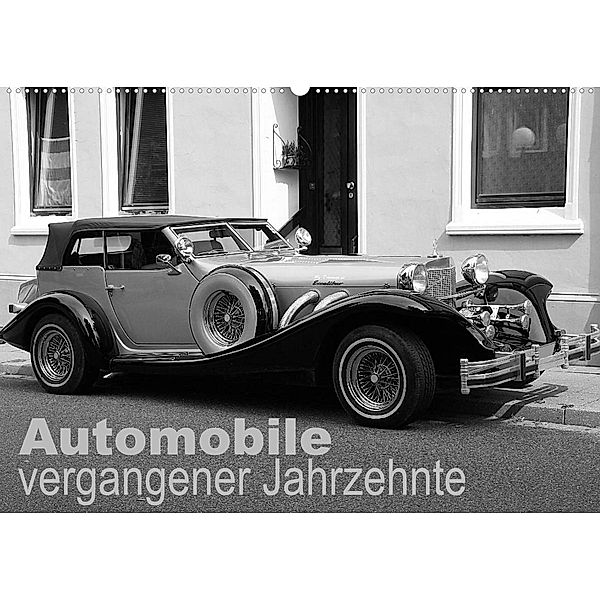 Automobile vergangener Jahrzehnte (Wandkalender 2023 DIN A2 quer), Anja Bagunk