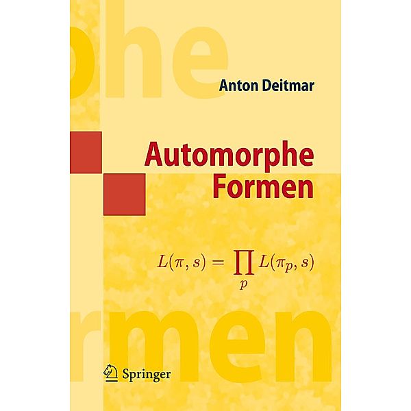 Automorphe Formen / Masterclass, Anton Deitmar