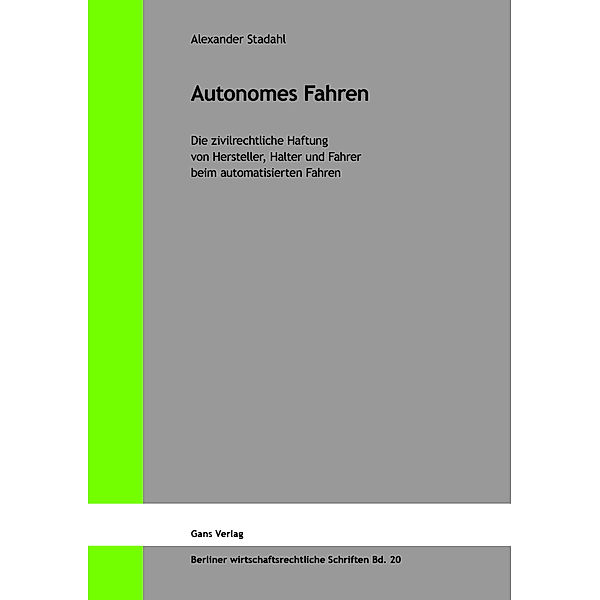 Autonomes Fahren, Alexander Stadahl