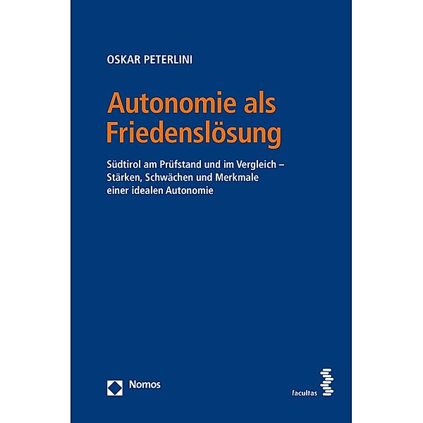 Autonomie als Friedenslösung, Oskar Peterlini