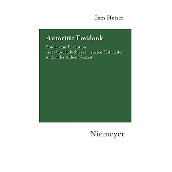 Autorität Freidank, Ines Heiser