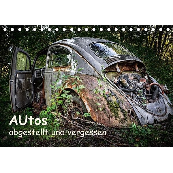 Autos, abgestellt und vergessen (Tischkalender 2017 DIN A5 quer), Dirk Rosin