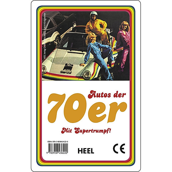 HEEL VERLAG Autos der 70er (Kartenspiel)