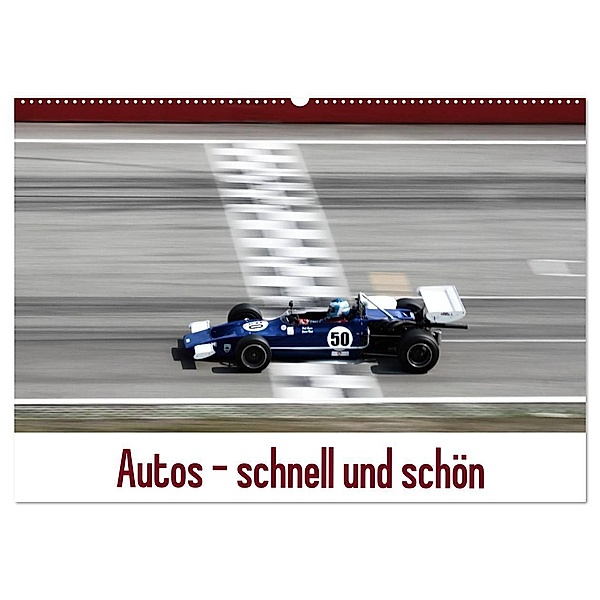 Autos - schnell und schön (Wandkalender 2024 DIN A2 quer), CALVENDO Monatskalender, Michael Reiß
