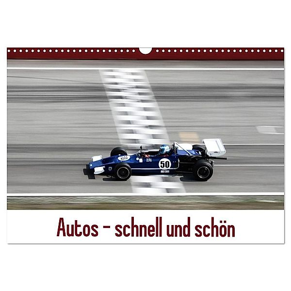 Autos - schnell und schön (Wandkalender 2024 DIN A3 quer), CALVENDO Monatskalender, Michael Reiß