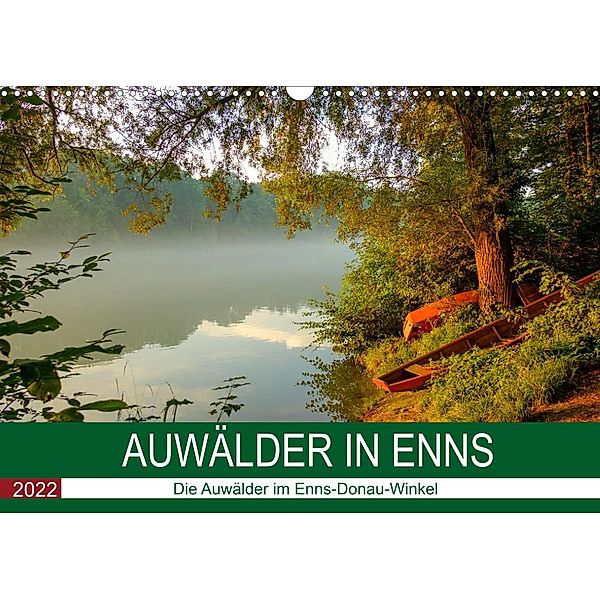 Auwälder bei EnnsAT-Version  (Wandkalender 2022 DIN A3 quer), Wolfgang Simlinger
