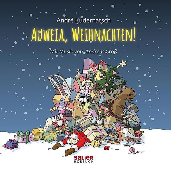 Auweia, Weihnachten!, 1 Audio-CD, André Kudernatsch