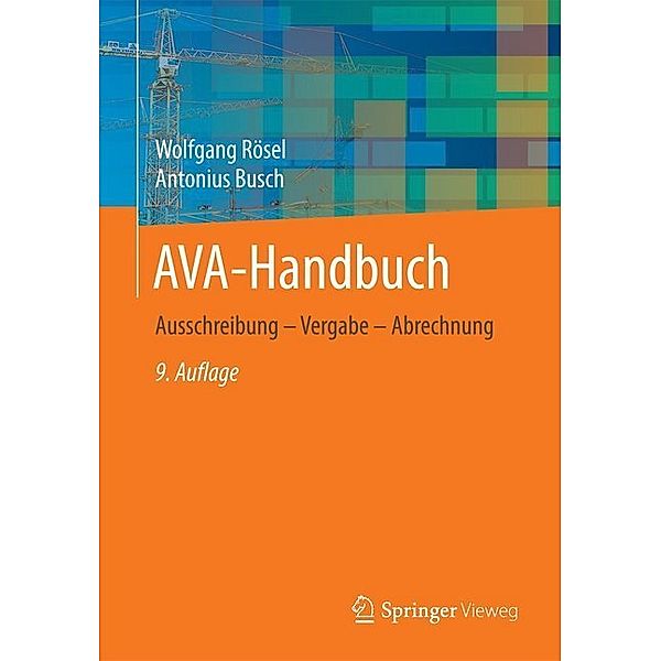 AVA-Handbuch, Wolfgang Rösel, Antonius Busch