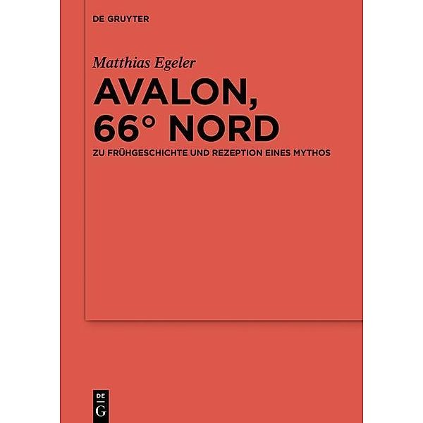Avalon, 66° Nord / Ergänzungsbände zum Reallexikon der Germanischen Altertumskunde Bd.95, Matthias Egeler