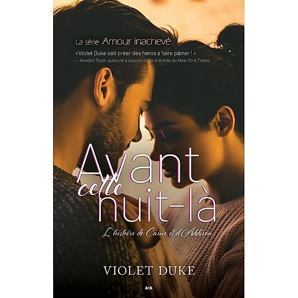 Avant cette nuit-la / Amour inacheve, Duke Violet Duke