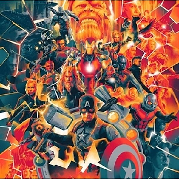 Avengers: Endgame (180g Coloured 3lp) (Vinyl), Ost, Alan Silvestri