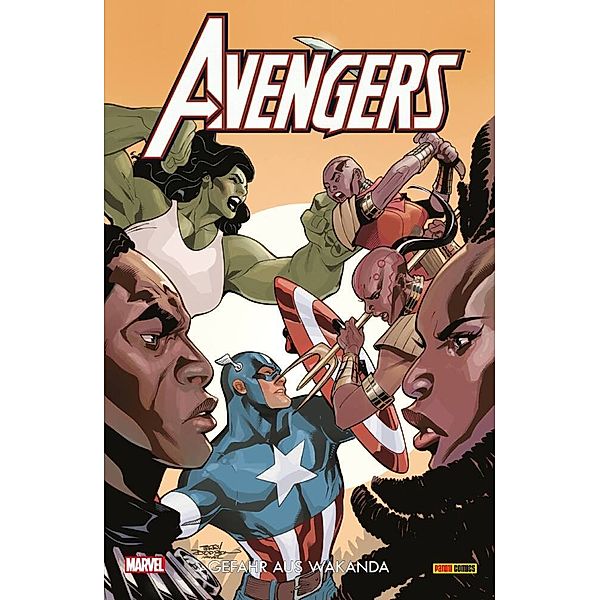 Avengers: Gefahr aus Wakanda, Nnedi Okorafor, Oleg Okunev, Reginald Huldin, Don McGregor, Daniel Acuna, Alberto Alburquerque, Ray-Anthony Height, Ken Lashley, Mike Perkins, Christopher Priest