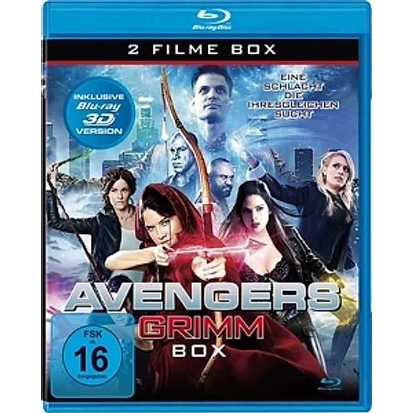 Avengers Grimm Box (Avengers Grimm, Monster Squad), van Dien, Parkinson, Ferrigno