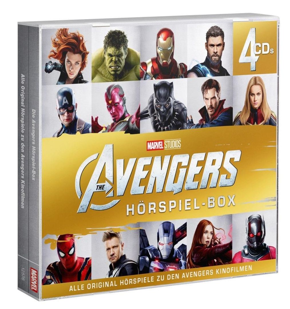 Avengers Hörspiel-Box 1-4, 4 Audio-CDs Hörbuch jetzt bei Weltbild.de  bestellen