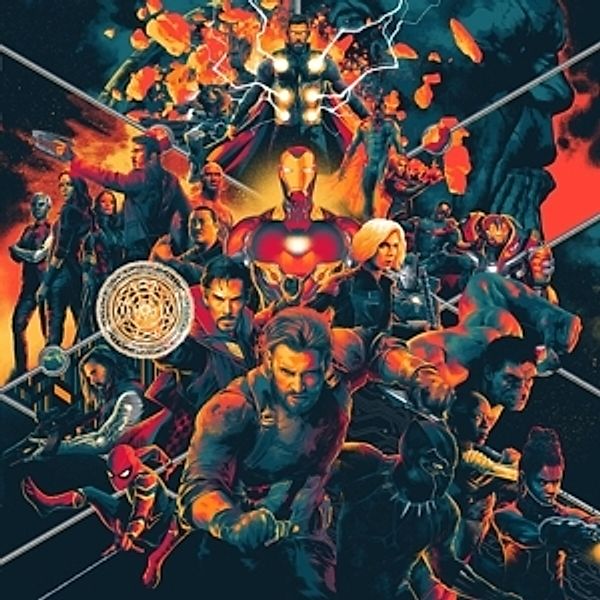 Avengers: Infinity War (180g Coloured 3lp) (Vinyl), Ost, Alan Silvestri