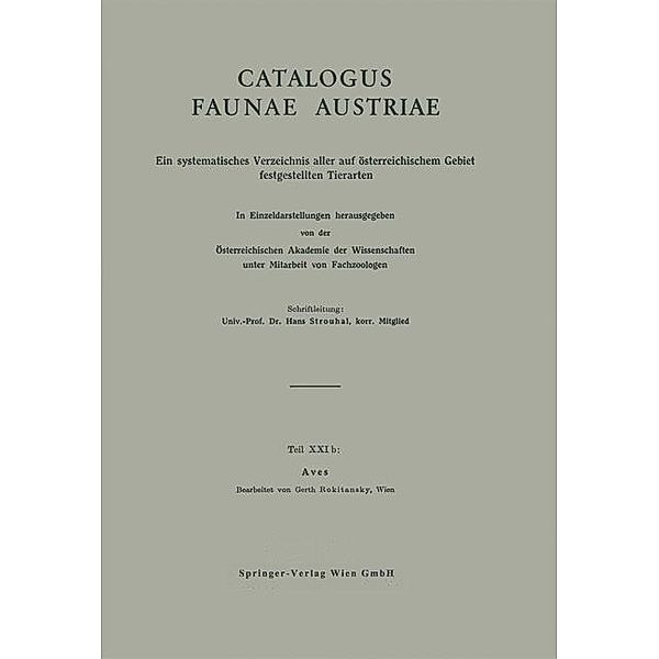 Aves / Catalogus Faunae Austriae Bd.21 / b/1