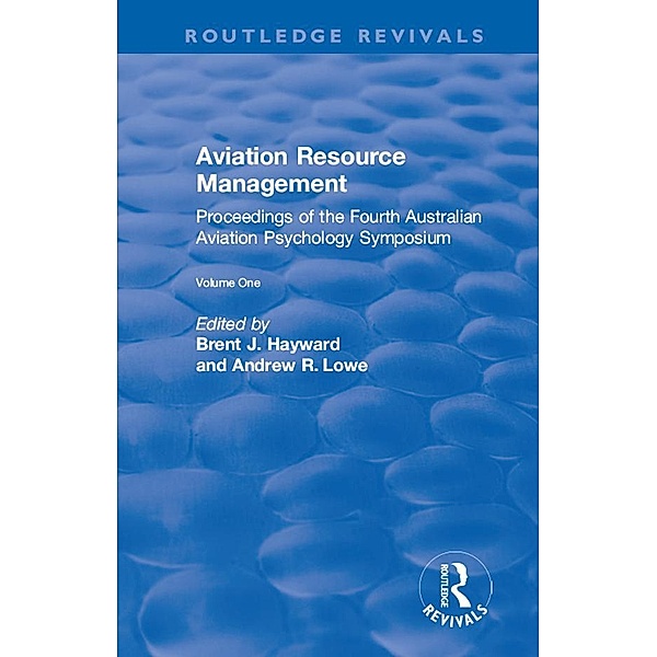 Aviation Resource Management / Routledge Revivals
