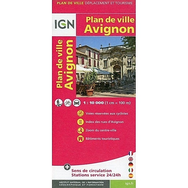 Avignon Plan de Ville