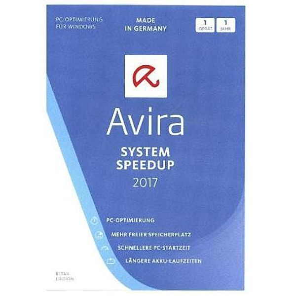 Avira System SpeedUp 2017 - 1 Gerät, DVD-ROM