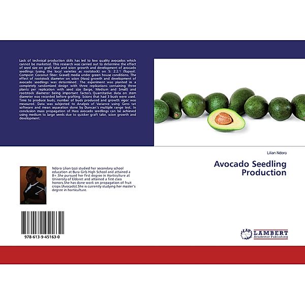 Avocado Seedling Production, Lilian Ndoro